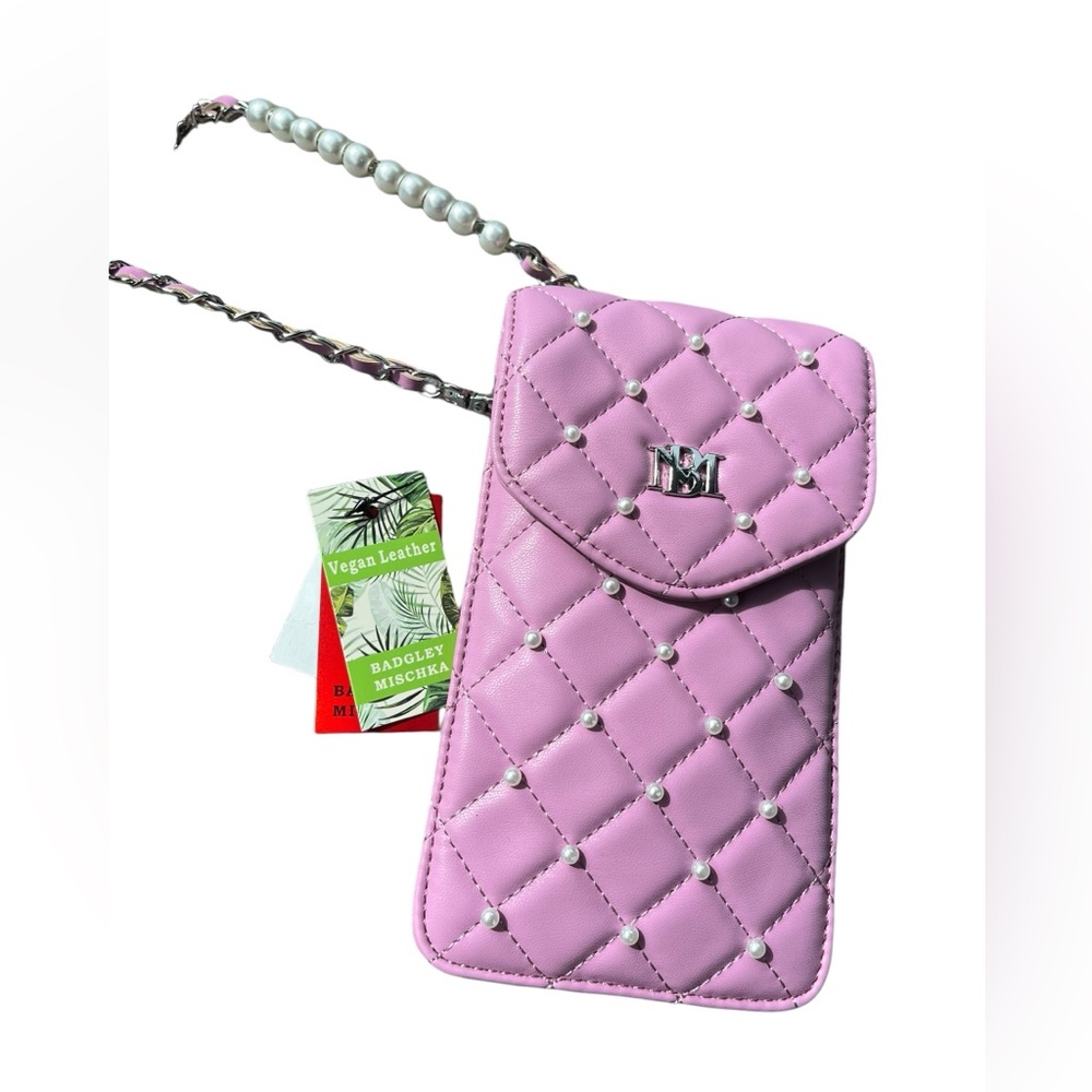 NWT Badgley Mischka phone crossbody